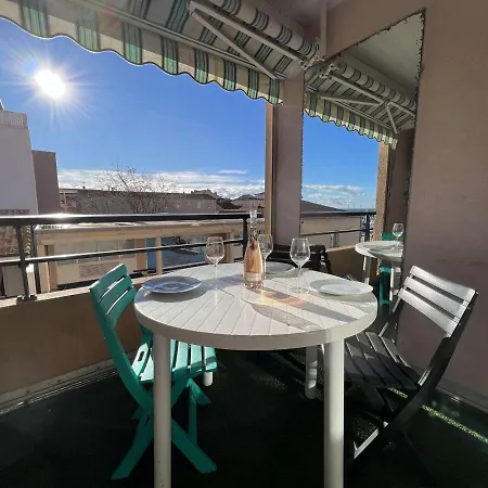 T2 Centre-ville Avec Climatisation, Proche Plage, 4 Pers - Fr-1-701-28 *