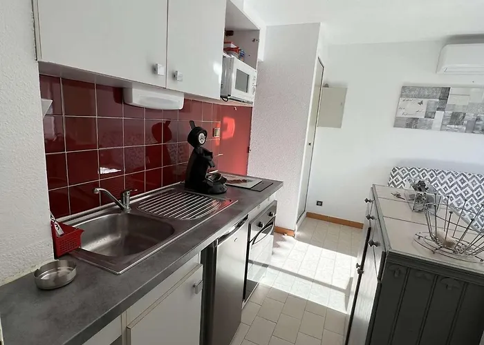 Appartement T2 Centre-ville Avec Climatisation, Proche Plage, 4 Pers - Fr-1-701-28 Valras-Plage